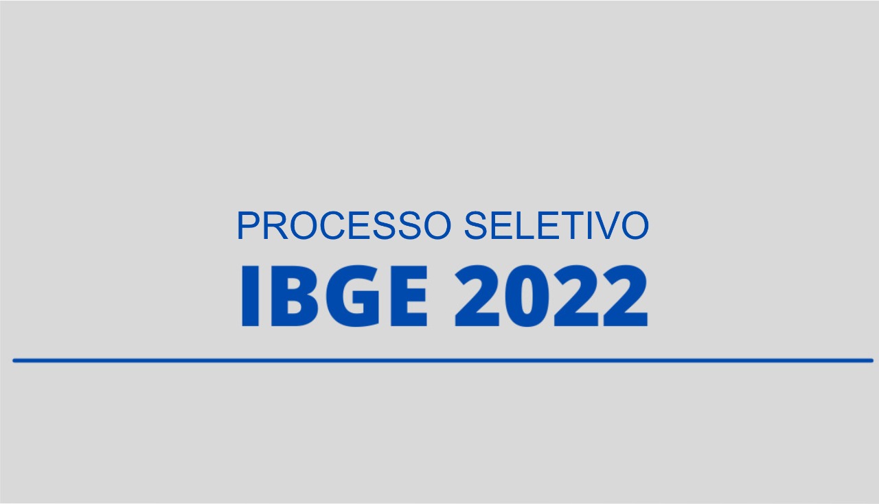 Notícia Censo 2022: Inscrições para o Processo Seletivo do IBGE vão até dia 21 de janeiro